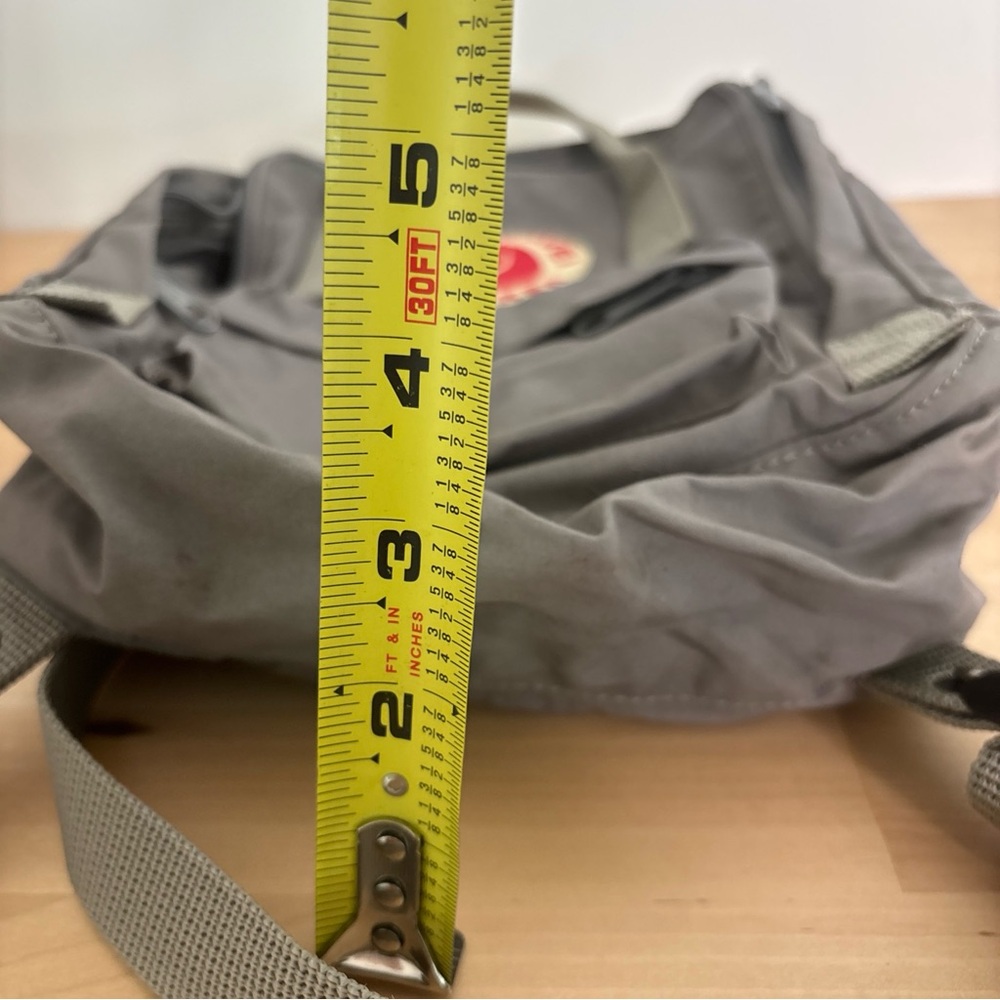 Fjallraven Kånken Gray Backpack - Picture 7 of 12